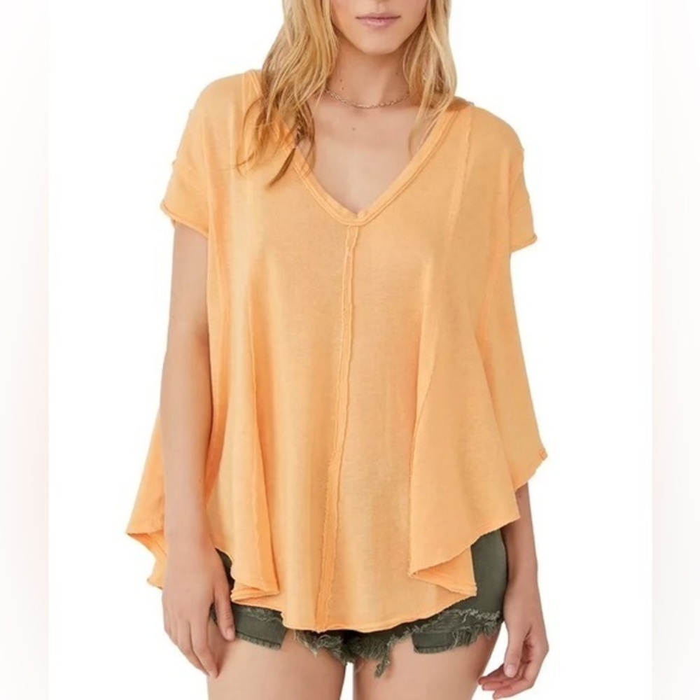 Free People Women's Sammie V-Neck T-Shirt